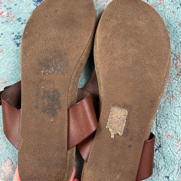 Blowfish Womens Thong Brown Sandals Size 8 - Picture 4 of 4